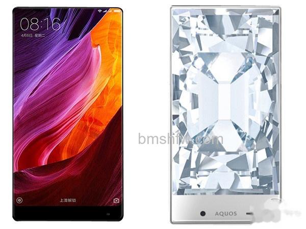 小米MIX对比夏普Crystal 小米MIX对比夏普Crystal
