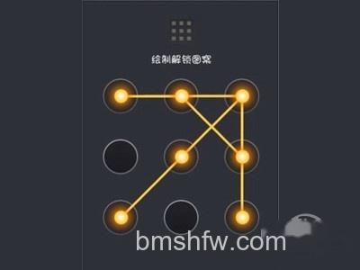 常用手机九宫格解锁图案有哪些