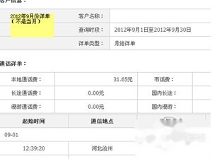 通话记录怎么查询