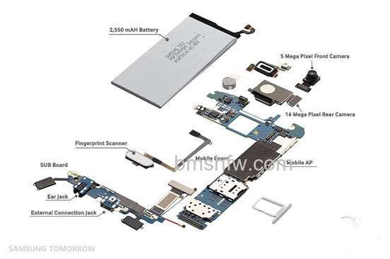三星Galaxy S6拆机 三星Galaxy S6拆机