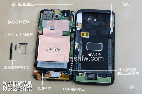 HTC One X怎么拆机