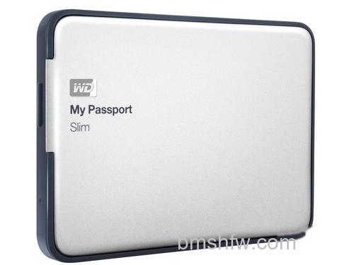 移动硬盘什么牌子好 西部数据My Passport Slim 1TB