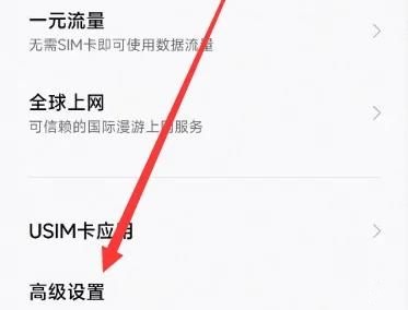 高级设置