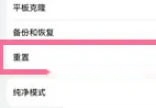 系统和更新-重置
