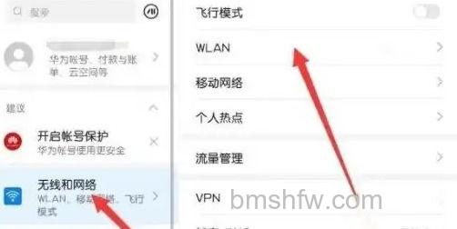 WLAN入口