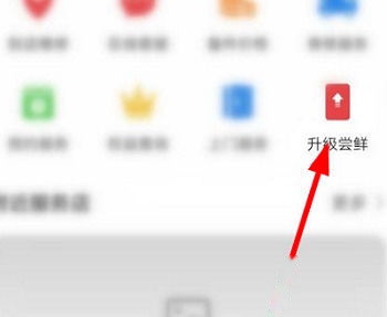 点击升级尝鲜