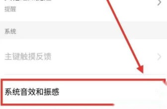 系统音效和振感