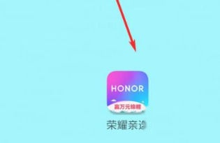 打开荣耀商城