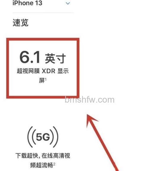 显示尺寸