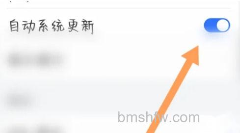 关闭自动系统更新
