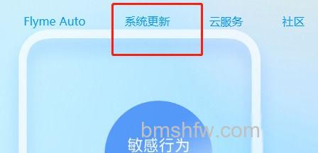 点击系统更新