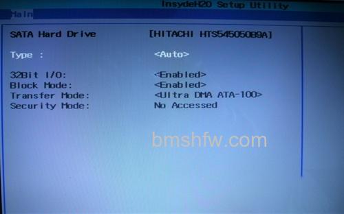 神舟优雅A560 i7 D1笔记本BIOS设置图解 神舟优雅A560 i7 D1笔记本BIOS设置图解