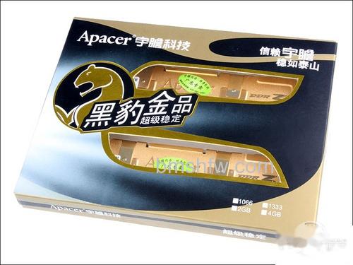 宇瞻黑豹金品 DDR3 1600 4G双通道套装