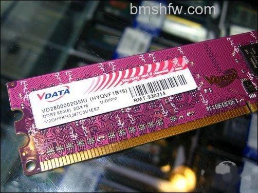 威刚2G DDR2 800万紫千红