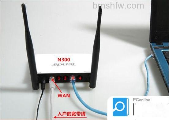 检查路由器网线连接