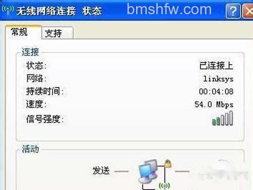 使用T400笔记本针对当前环境下无线网络信号扫描