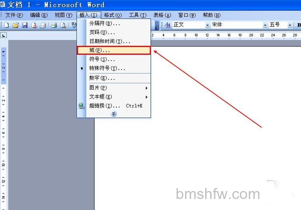 Word中分数怎么打出来