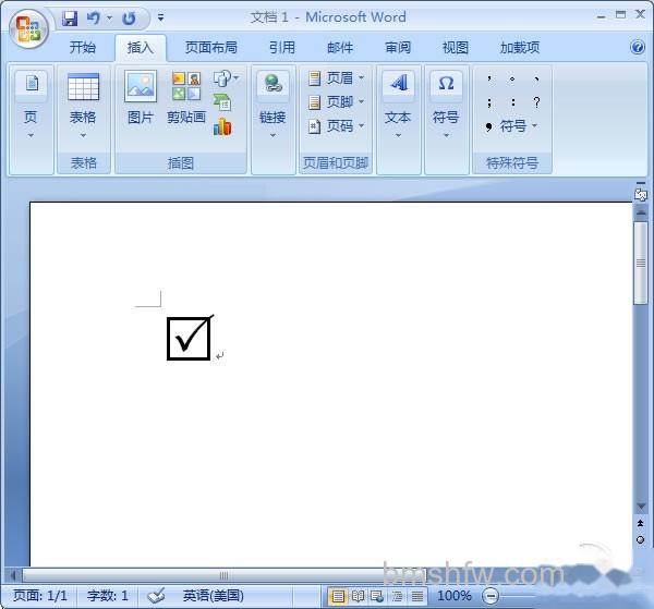 怎么在word里打钩