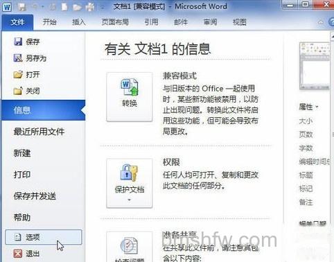 Word2010快速访问工具栏添加命令7 Word2010快速访问工具栏添加命令7