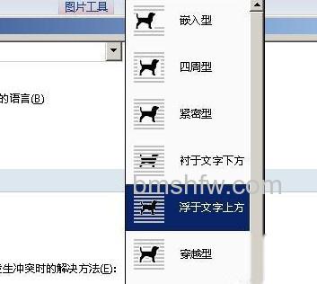 Word更改插入图片的默认方式4 Word更改插入图片的默认方式4