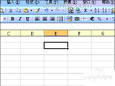 【excel合并单元格快捷键是什么】步骤1
