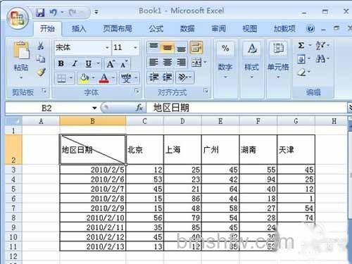 如何在excel中画斜线_在里面输入文字 如何在excel中画斜线_在里面输入文字