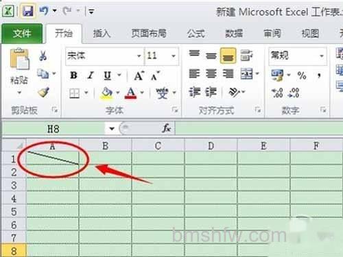 怎么在excel中画斜线_此单元格有个一根斜线 怎么在excel中画斜线_此单元格有个一根斜线