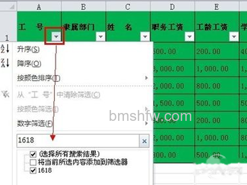 Excel中筛选功能使用方法/同类筛选步骤1 Excel中筛选功能使用方法/同类筛选步骤1