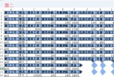 Excel如何批量插入表头2
