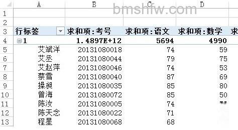Excel中如何用数据透视表进行分类打印3