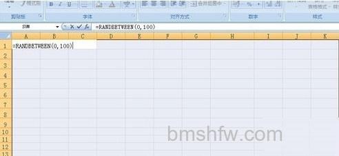Excel利用函数随机生成大量数字4 Excel利用函数随机生成大量数字4