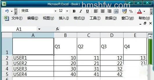 Excel斜线表头怎么做3