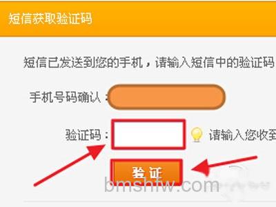选择手机验证并确认 选择手机验证并确认