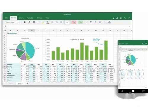 Excel for Windows 10