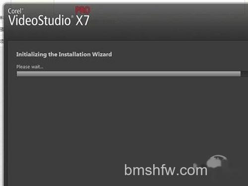 videostudio pro x7安装程序过程