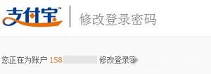 支付宝个人账户如何修改登录密码 支付宝个人账户如何修改登录密码