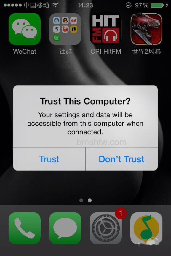 在itunes下载完怎么安装到iphone