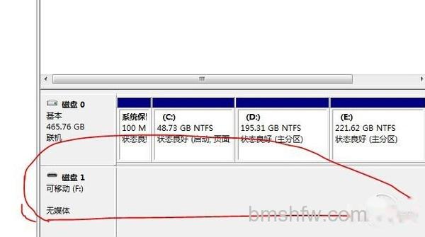 驱动器中没有磁盘 驱动器中没有磁盘