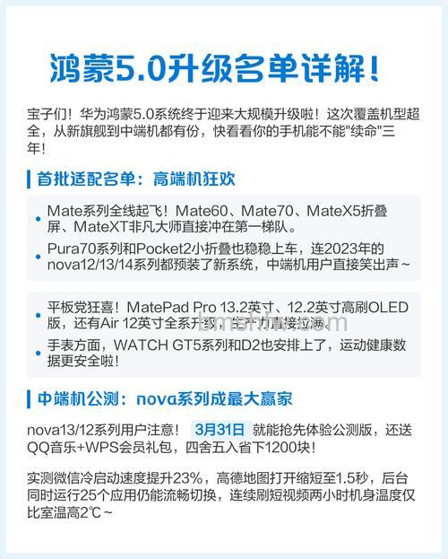 鸿蒙5.0什么时候推送?鸿蒙5.0推送时间爆料【详解】