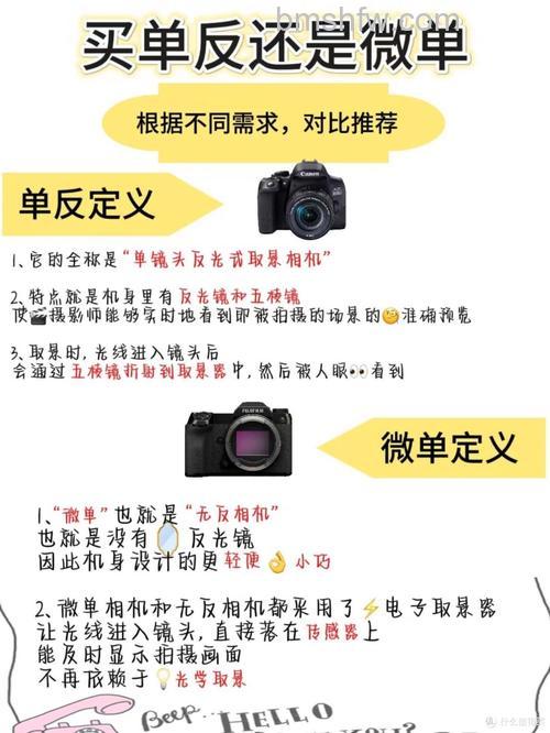 微单相机和单反相机有哪些区别？微单相机和单反相机区别【详解】