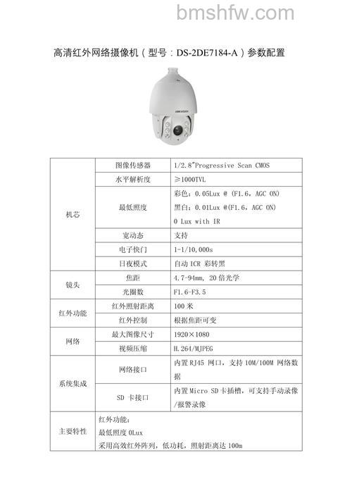 红外一体摄像机价格及厂家介绍