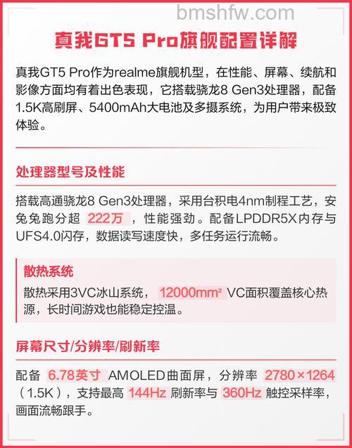 真我GT5 Pro怎么样?真我GT5 Pro参数配置详解