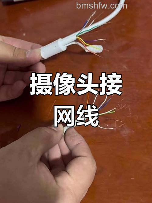 网络摄像头网线接法具体步骤教程