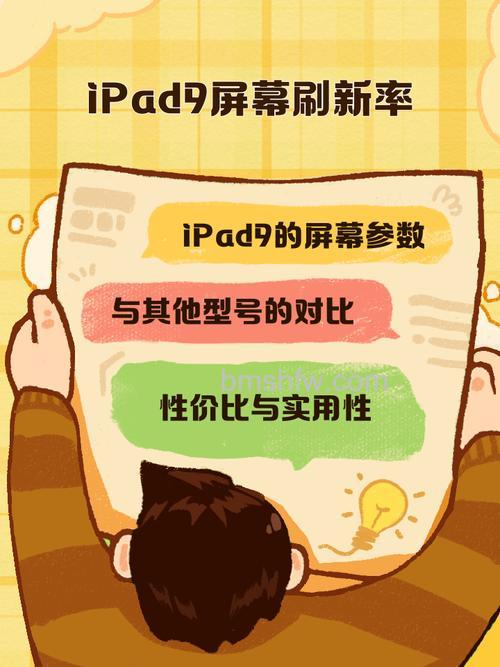 iPad 9屏幕刷新率是多少？60Hz非高刷与10.2英寸IPS显示屏