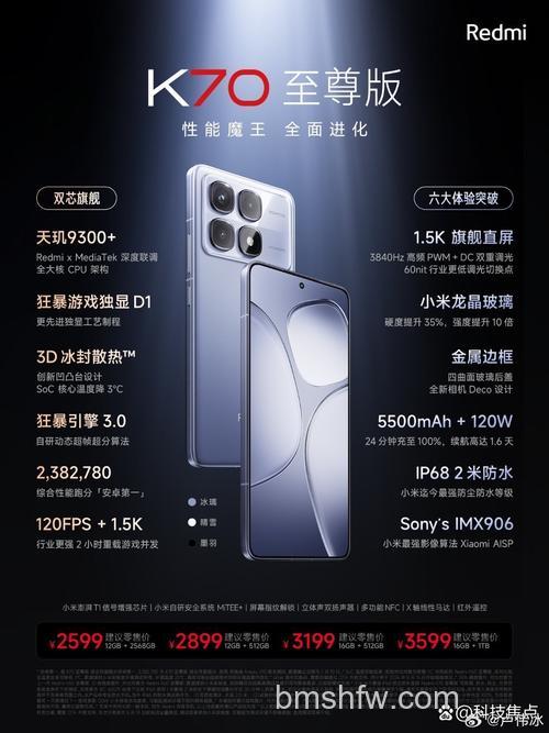 红米k70e大概多少钱:红米K70系列怎样【详解】