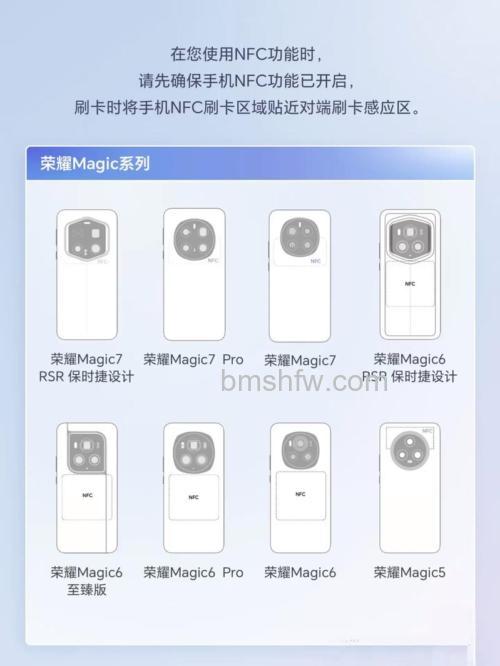 荣耀哪些手机有NFC功能？全系列支持机型详细介绍