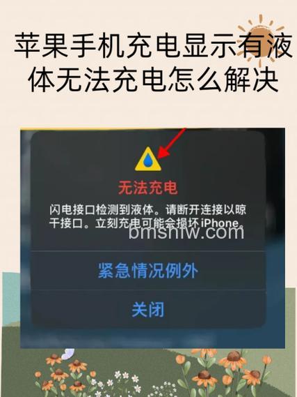iPhone 15 Pro充电显示有液体充不上电怎么办?详细解决与预防方法