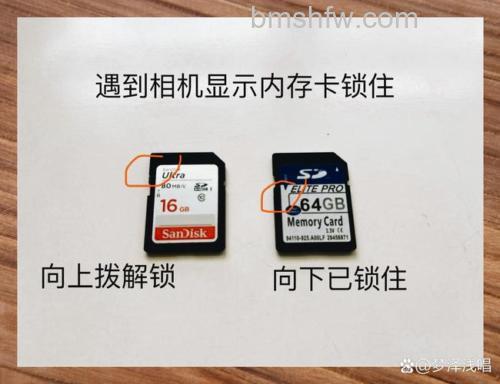 数码相机储存卡被锁怎么办?数码相机储存卡被锁解决方法