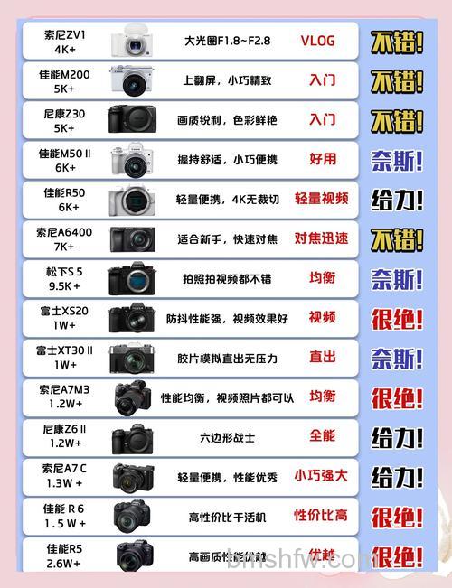 数码相机什么品牌好?数码相机品牌排行榜【详细介绍】