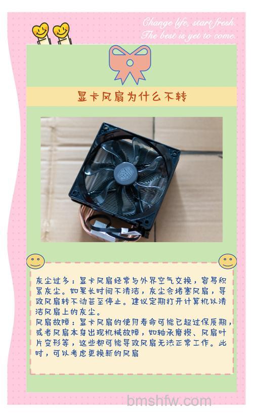 显卡风扇不转怎么办?常见处理方法与解决步骤